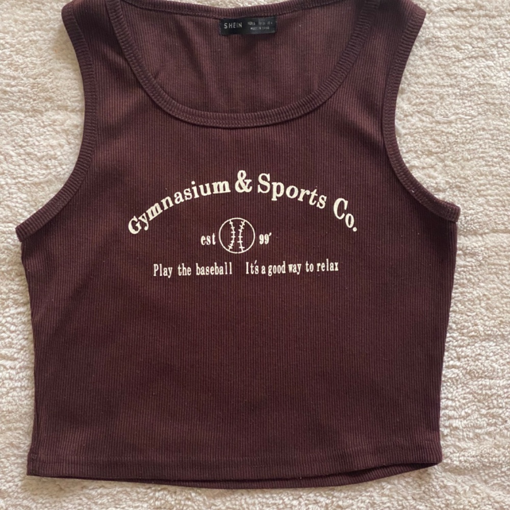 Gymnasium & Sports Co Brown Tank